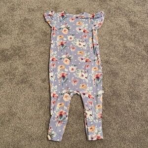 Posh Peanut Samantha Cap Sleeve Romper